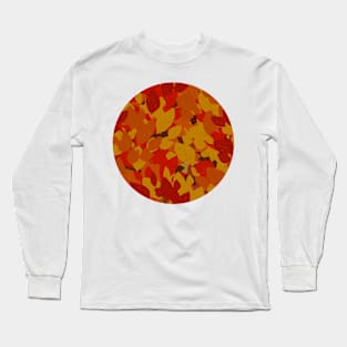 Autumn Fall Leaves Long Sleeve T-Shirt